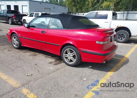 2001 Saab 9-3 Se z USA, uszkodzony, nr VIN YS3DF75K917003208